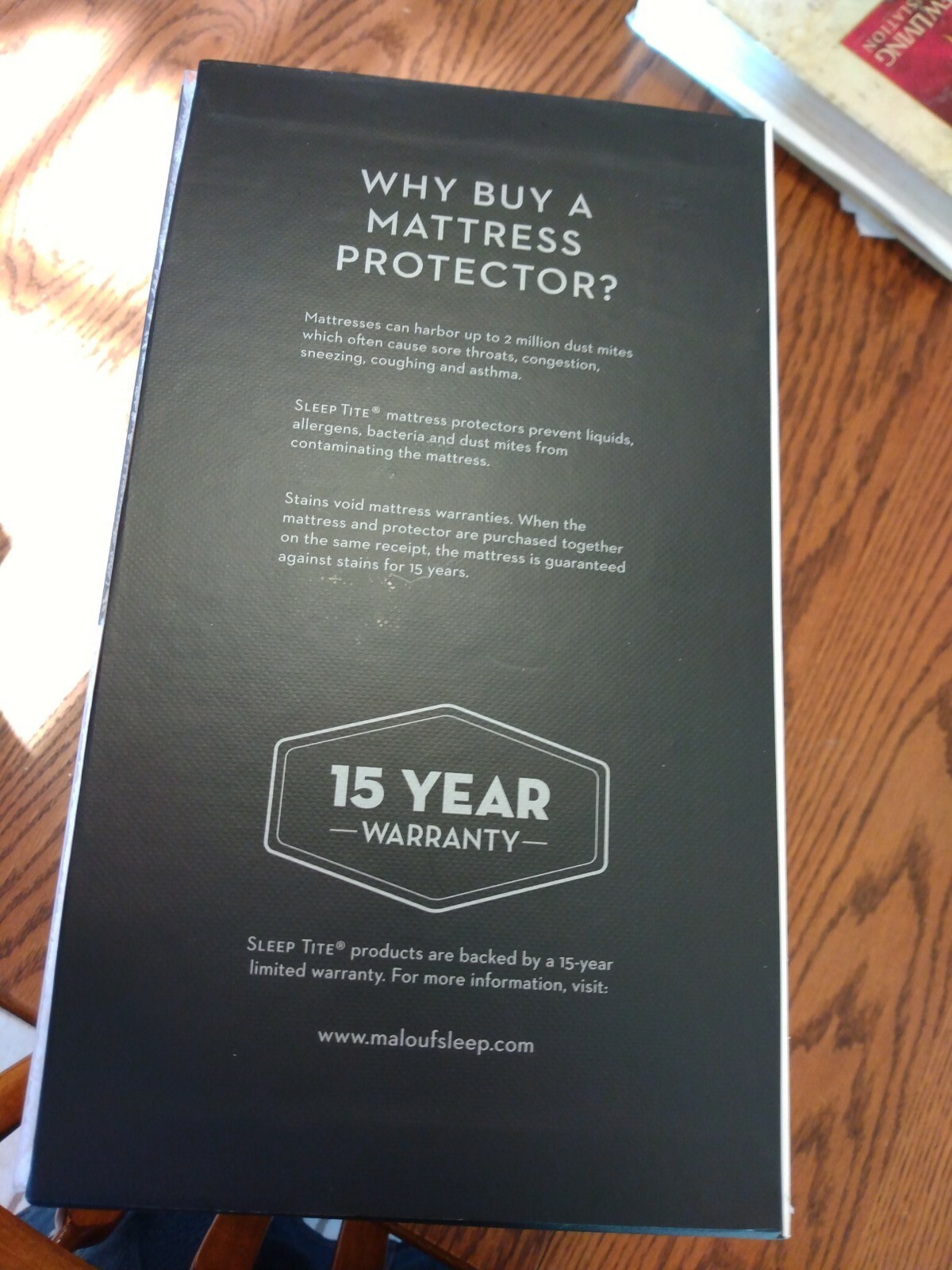 Malouf+Sleep+Tite+Mattress+Protector+Sl00+Size+Split+King for sale