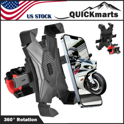 Bicycle Motorcycle MTB Bike Handlebar Silicone Mount Holder For Cell Phone GPS