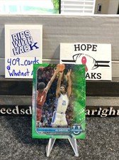 2021-22 Bowman U AJ Griffin /99 GREEN SHIMMER PHOTO VARIATION SP