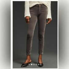 Anthropologie Pilcro High-Rise Skinny Corduroy Pants Size 31