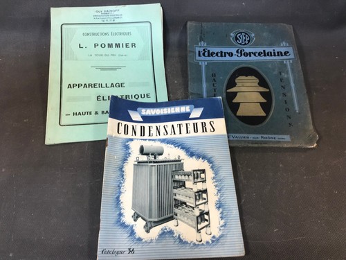 Lot de 3 brochures