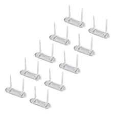 10Pcs Acrylic Stands for Displaying Sports and Trading Cards Picture Holder Rack