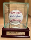 Bob Uecker Mr Baseball Signed OML Official MLB Leather Baseball Brewers JSA HOF