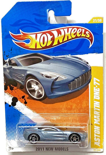 Hot Wheels 2011 New Models Aston Martin One-77 GRAY