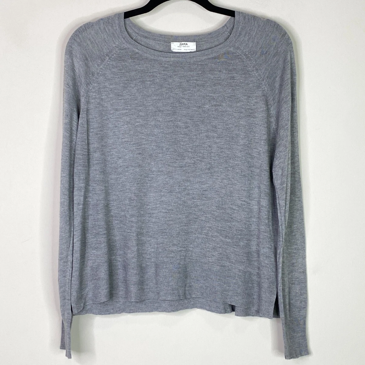 zara basic knit