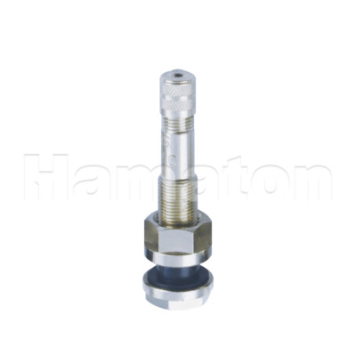 BL54MS Metallventil Alcoa LKW BUS, vernickelt 9,7mm Ventilloch Clamp-In 9,7MS