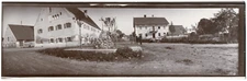 Allemagne, Rothenburg ( Kodak Panorama  ) Vintage albumen print, Tirage citrat