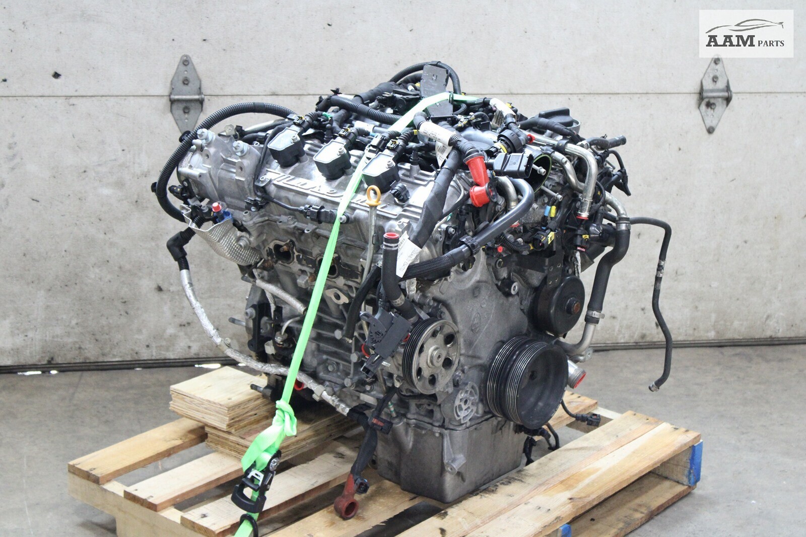 2014-2017 MASERATI GHIBLI M157 3.0L V6 RWD 24V TWIN-TURBO ENGINE MOTOR 108K OEM