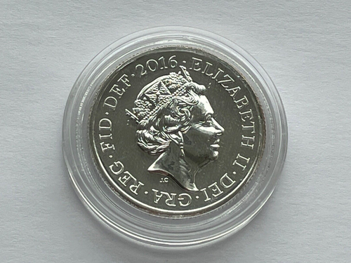 2016 Argent Fin Vingt 20 Livre Pièce de Monnaie Pride Pays Galles En Capsule - Photo 4 sur 5