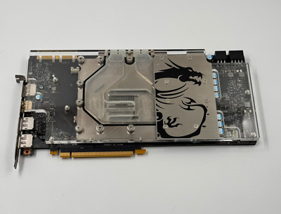 MSI NVIDIA GeForce GTX 1080 SEA HAWK EK 8GB GDDR5X mit EKWB Waterblock