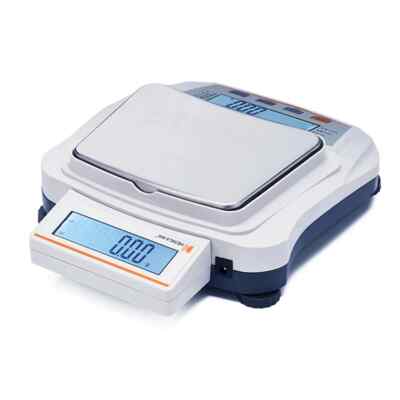 Dual Display LCD Jewelry Lab Scale with RS232 Interface Rechargeable 220V