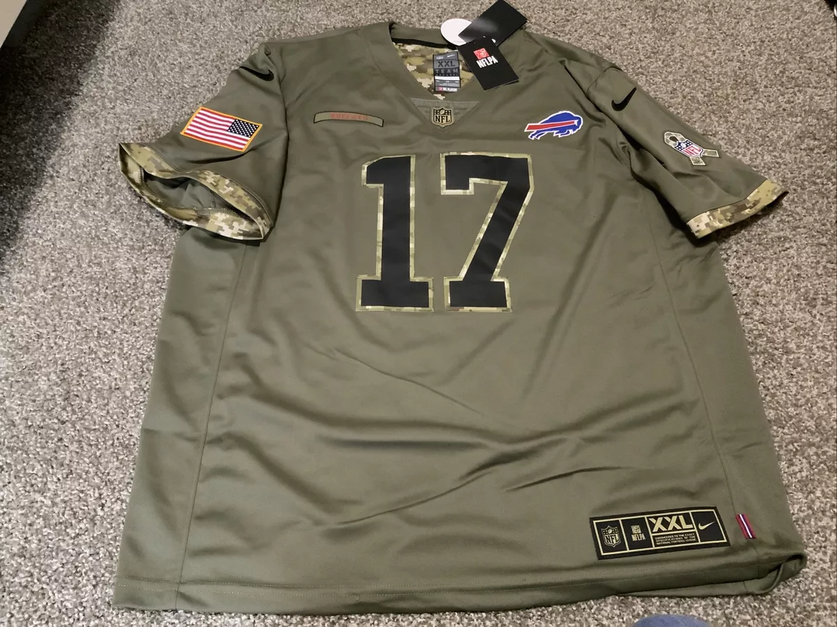 Nike Buffalo Bills No28 E.J. Gaines Olive Men's Stitched NFL Limited 2017 Salute To Service Jersey