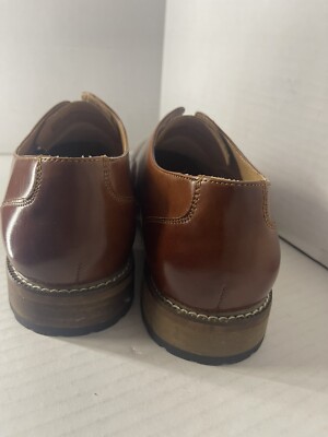 Joseph Abboud Men Thorton Plain Toe Oxford Leather Shoes  display picture 3