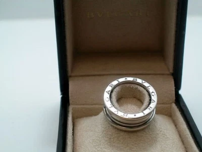 BULGARI B.ZERO1 RING 3 BAND IN 750 WEISSGOLD GR:53,00 SONDERPREIS LUXUS T1203 - Bild 1 von 4