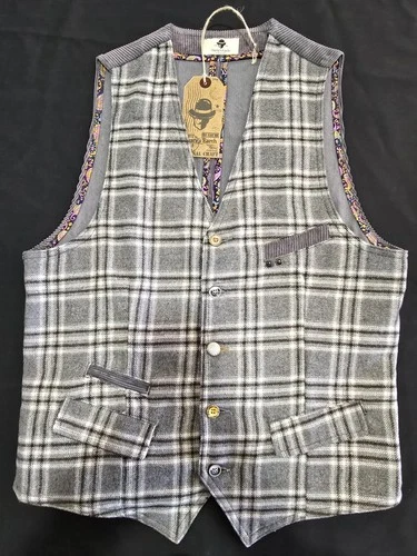 Garry's Earth Vest Handcrafted Made In Italy Size M Cod.15 - product listing photo