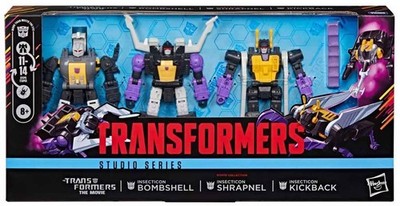 Transformers Studio Series 6'' Figure Deluxe Exclusive Insecticon 3-Pack In Stock