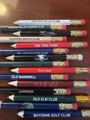 Pencils For Top Golf Courses