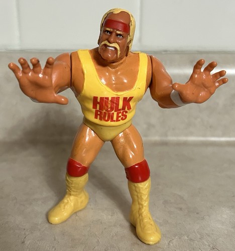 1990 Hasbro WWF Hulk Hogan Hulk Rules Gorilla Pres...