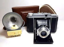 FOITZIK TRIER FOINIX Camera with TRIER 1.4.5/75mm Lens Vintage Folding Camera...