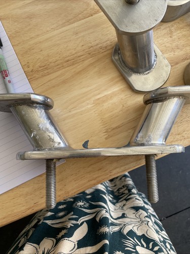 Yacht Cleat Heavy Duty Double Bollard Mooring Cleat - Picture 5 of 5