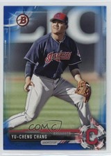 2017 Bowman Draft Blue 43/150 Yu Chang Yu-Cheng Chang #BD-7 14lm