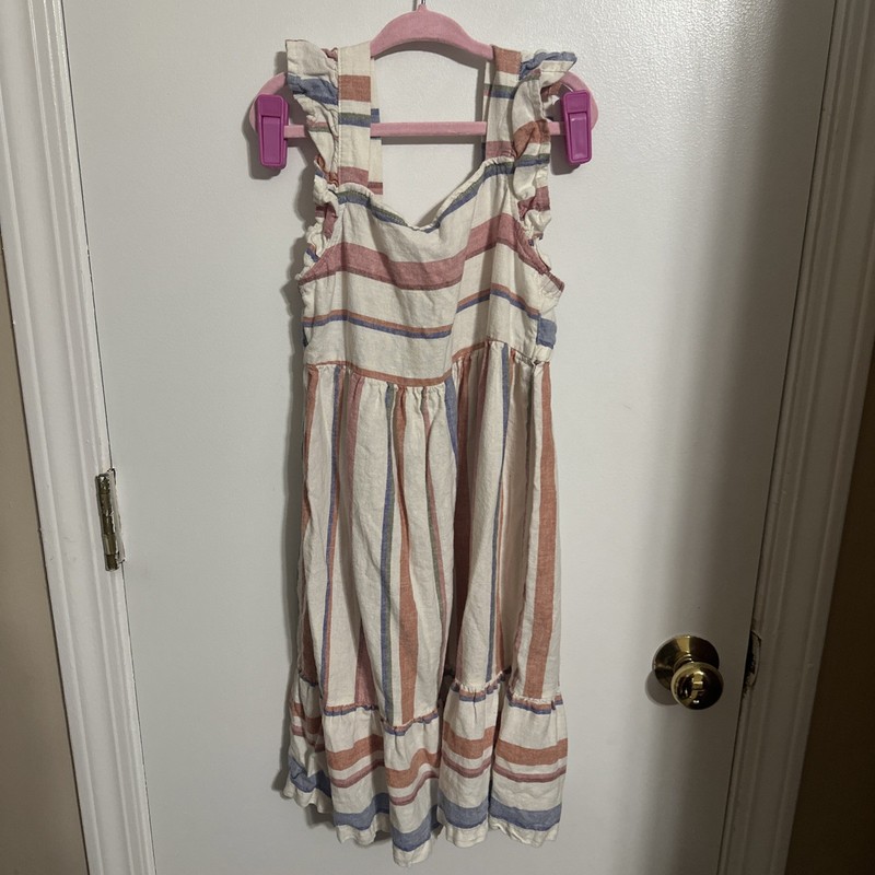 Carter's Girls Multi Striped Summer Dress Size 7