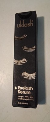 UKLASH Eyelash Serum 3.0 ml 0.10 fl oz Vegan & Cruelty-Free AWARD WINNING