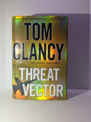 Tom Clancy Mark Greaney Threat Vector Hardcover 2012 Putnam Jack Ryan Thriller