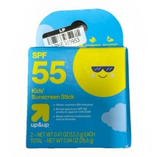 Up up Kids Sunscreen Stick Spf 55 New In Box