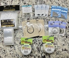 Jewelry Making Supplies MIXED LOT Beads Wire Bags Some Made With Swarovski NEW