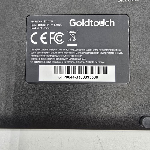 Goldtouch SK-2721 Adjustable MAC/PC Ergonomic Foldable Mobile Wired Keyboard - 第 8/12 張圖片