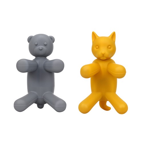 2 PCS Animal Shape Novelty Kitchen Sponge Holder And Sponge Choice - Picture 6 of 6