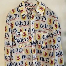 Hysteric Glamor Calt75 Logo Long Sleeve Military Shirt