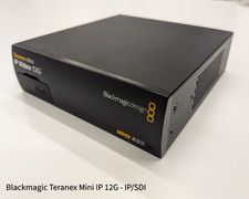 Blackmagic Teranex Mini IP 12G - IP/SDI BiDi Video Converter Excellent Condition