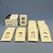 Cooper 2132LA Lt Almond 1-Gang Duplex Outlet ...