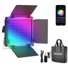 NEEWER RGB660 PRO IID RGB LED Light - 50W, CRI97+, APP Control