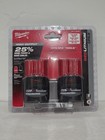 Milwaukee M12 Battery 2.5 Ah High Output 2-Pack (New) — photo 1