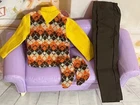 VINTAGE Ken Brad, Curtis Best Buy Clothes #7758 Argyle Set W/Socks 1974 MATTEL