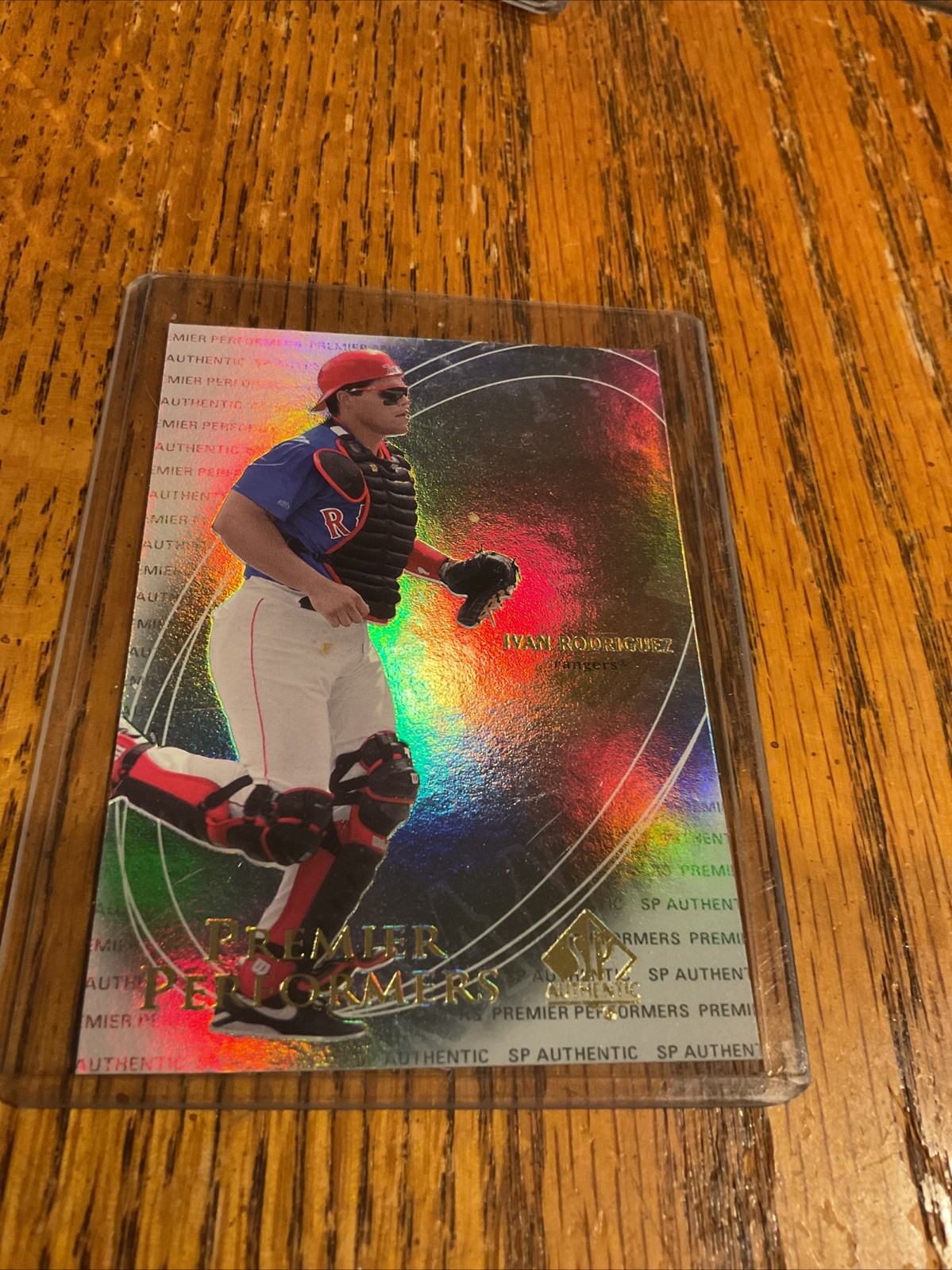 2000 SP Authentic Premier Performers #PP8 Ivan Rodriguez Rangers