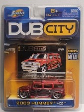 2004 Jada Toys 1:64 Scale Dub City   2003 Hummer H2 Collector 077 