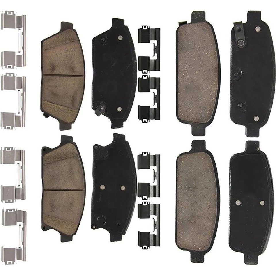 Pastillas de freno delanteras traseras para Chevrolet Trax 2019 2018 2017 2016 2015 2014 2013 Foto 2 de 4