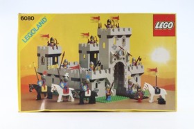 Vtg 1984 LEGO 6080 King's Castle 100% Complete w/ Box & Instructions