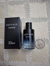 Dior Sauvage Eau de Parfum for men Travel Size Non-spray 0.34oz/10ml New in Box