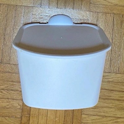 Koziol  Bioabfallbehälter, 3,0 l, mit Deckel, Kunststoff, weiß
