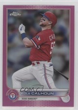 2022 Topps Chrome Pink Refractor Kole Calhoun #17 0ed