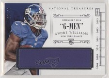2014 National Treasures Timeline Materials Team Nicknames /50 Andre Williams 0s5