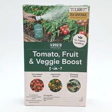 Arber Organic Fruit & Veggie 3-in-1 Boost and Ready to Spray Care Fertilizer 8oz