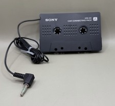 Sony CPA-9C Car Connecting Pack 3.5mm AUX Audio Jack Cassette Adapter Unused
