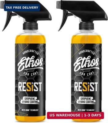 Resist Graphene Spray Coating - UV Ceramic Coating for Cars - Advanced 2-in-1 Hy