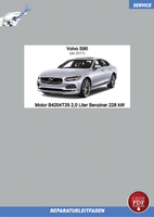 PDF Volvo S90 (Ab 2017) Reparaturanleitung Motor 2,0 L Benziner 228 Kw